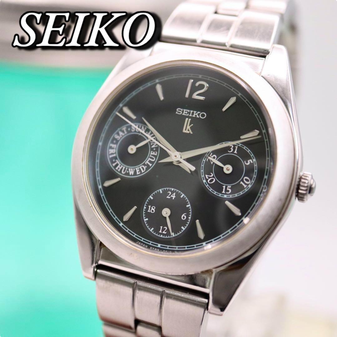 

[USED] SEIKO Lucia Small Seconds Silver Round Women s Watch 1250