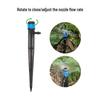 Garden Irrigation Sprinkler: 13.5cm Ground Plug 360° Spring Micro Sprayer