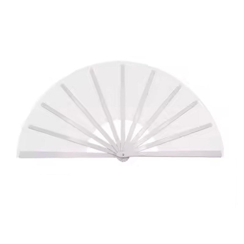 DIY Rohlinge Handventilator Wärmeübertragung Druck Faltbarer Handventilator für Tanzen, Hochzeitsauftritte Party Sublimationsventilator