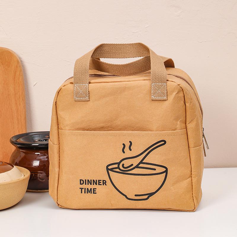 

Портативная термосумка Утолщенная сумка для ланча Сумка из алюминиевой фольги Сумка для ланча Ланч-бокс Высокий внешний вид Большая вместимость для офисных работников оранжевый