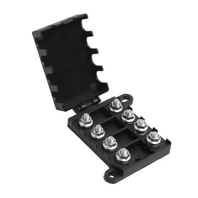 Car Fuse Holder Block 4 Way For Midi Fuse Holder Block 200A Max 4 Fuses 8 Lugs Dual Battery Setups 4x4 Car Accessories