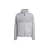 adidas Originals Polar Fleece Full Zip Top Velvet Feel Coat Men's Pure Quality Gray IS2826