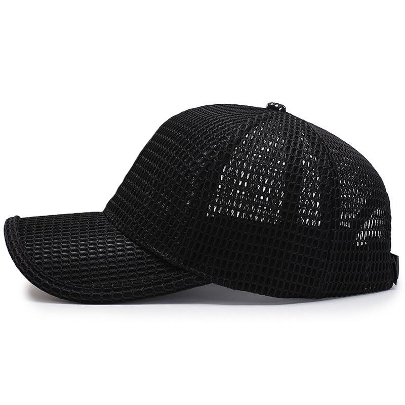 Mesh Baseball Cap For Summer Fishing And Outdoor Use Activities Air Permeable Men'S All-Match Trendy For Daily