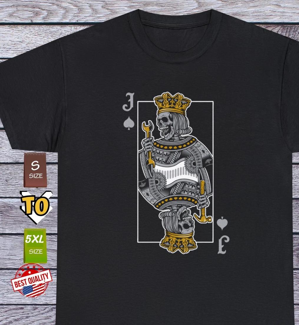 

Urban T Shirt Club Spades Las Vegas Clothing Blackjack Casino Poker Cards 4XL
