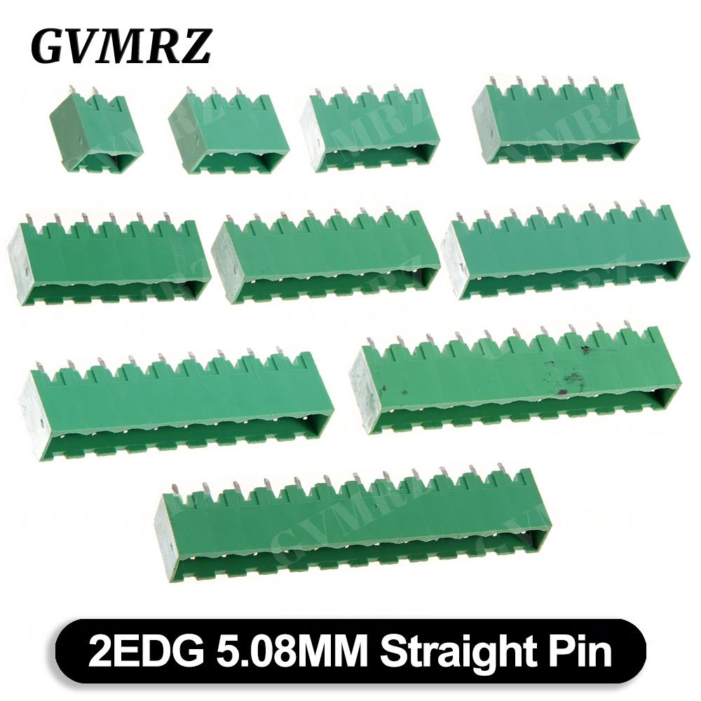 

5PCS KF2EDG 2 3 4 5 6 7 8 9 10 12 PINPlug-in Seal PCB Plug-in Terminal Block 5.08mm Male Header Wire Connector 2EDG 2P 10PCS