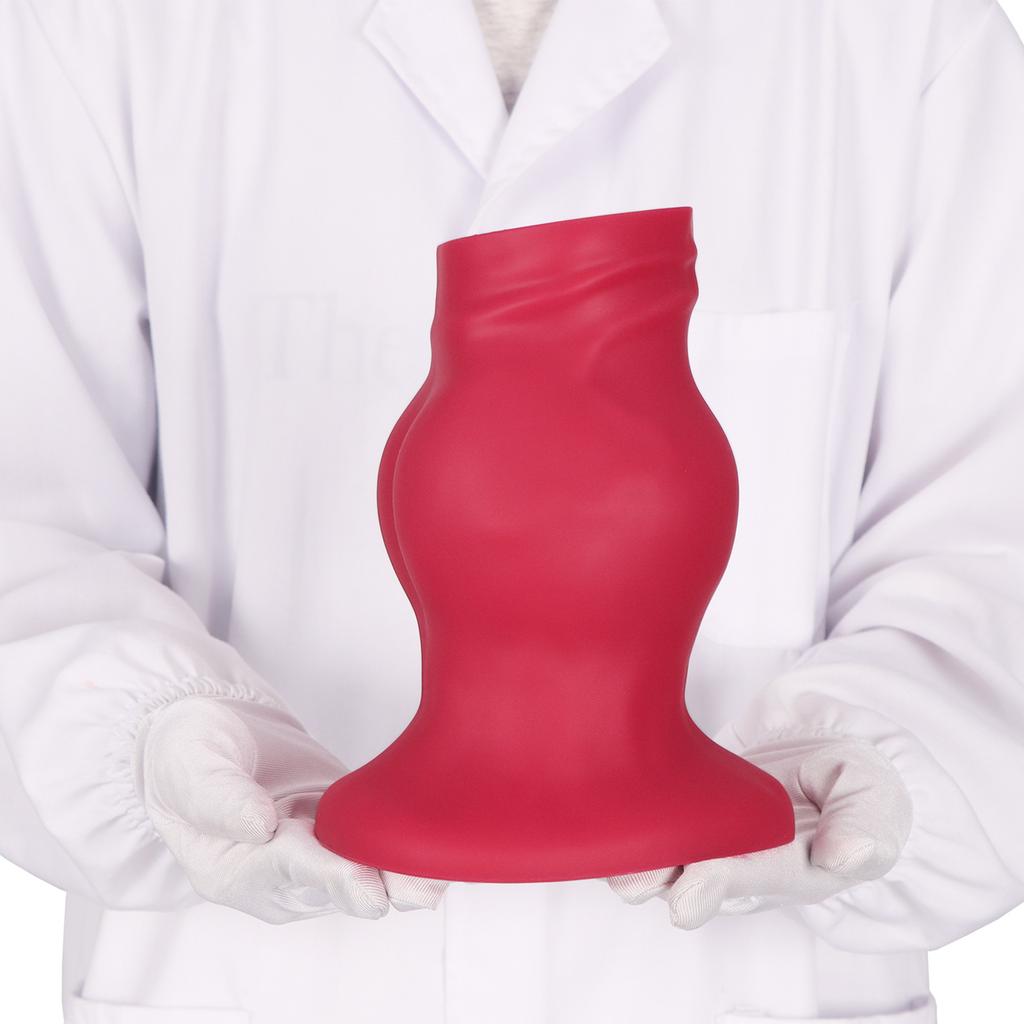 XXL Silicone Hollow Anal Training Plug Expansion Sleeve Adult Couples Toy