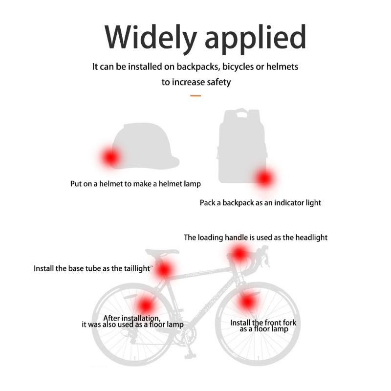 Bikes Rear Light Turn Signals Wireless Remote Brake Charging Weatherproofed for Mountain Bikes Scooters