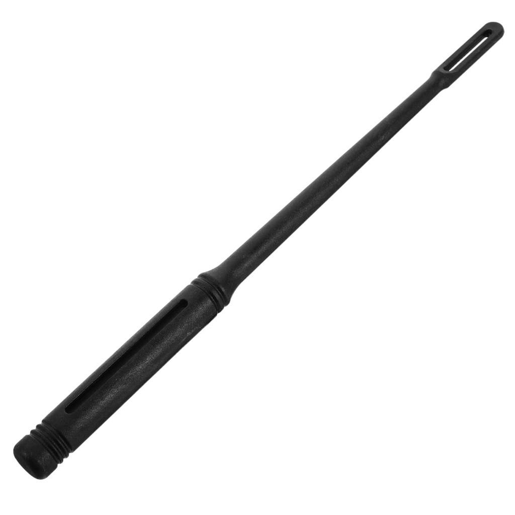 Ibasenice Cleaning Rod for Wind Instruments (Trumpet, Trombone, Euphonium, Flute, Piccolo) - Cleaning and Maintenance - ABS Plastic - Black - 26cm