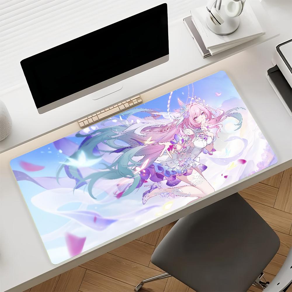 Game Honkai Star Rail Cyrene Mouse Pad Nonslip Rubber Gamer Balance Computer Mat Decoracion Deskmat Laptop Office Large