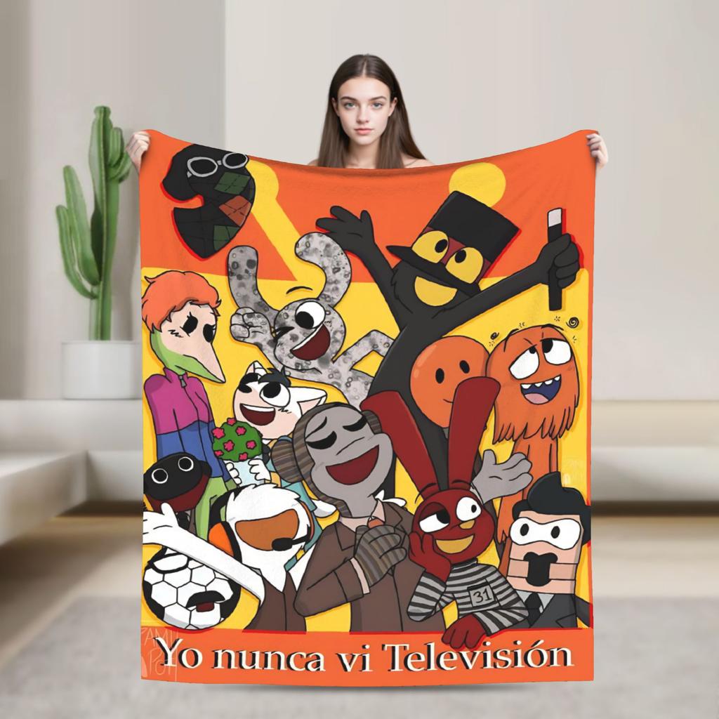 Super Soft Blankets Picnic 31 Minutos Juan Carlos Bodoque Bedding Throws Flannel Bedspread For Home Decor Funny Sofa Bed Cover