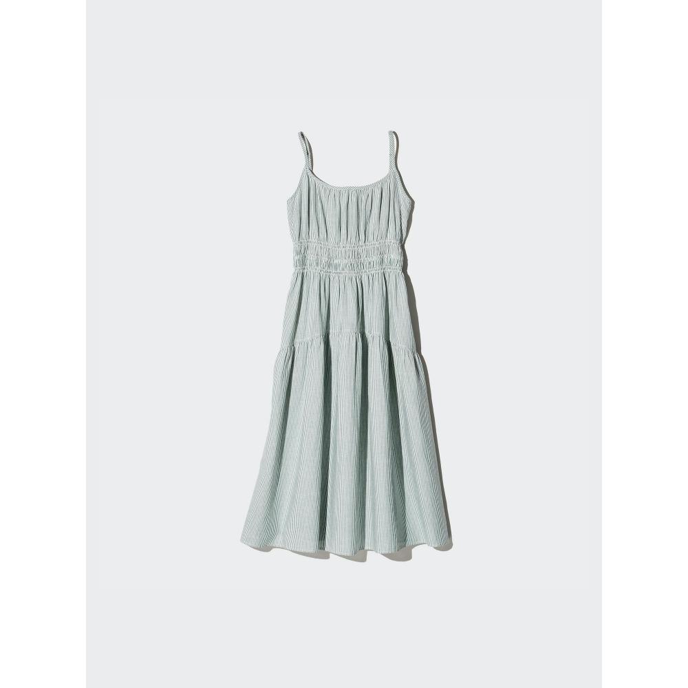 Uniqlo Linen Blend Camisole Dress Stripe C  buy the best products in the  Ayzeze online store