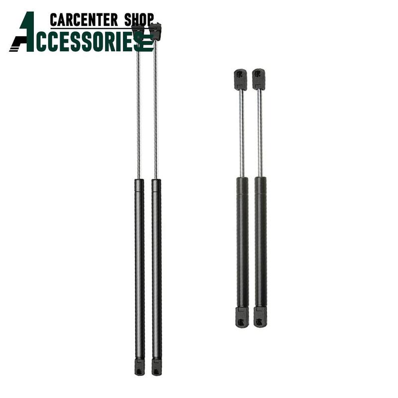 4pcs Hood Lift Supports Struts & Tailgate Rear Hatch Lift Supports Struts for Chrysler 300M 1999-2004 51247060622 51237118370