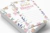Inkdotpot 30 Bridal Shower InvitationsA  FloralA  Wedding Fill-In Style Invites Blank