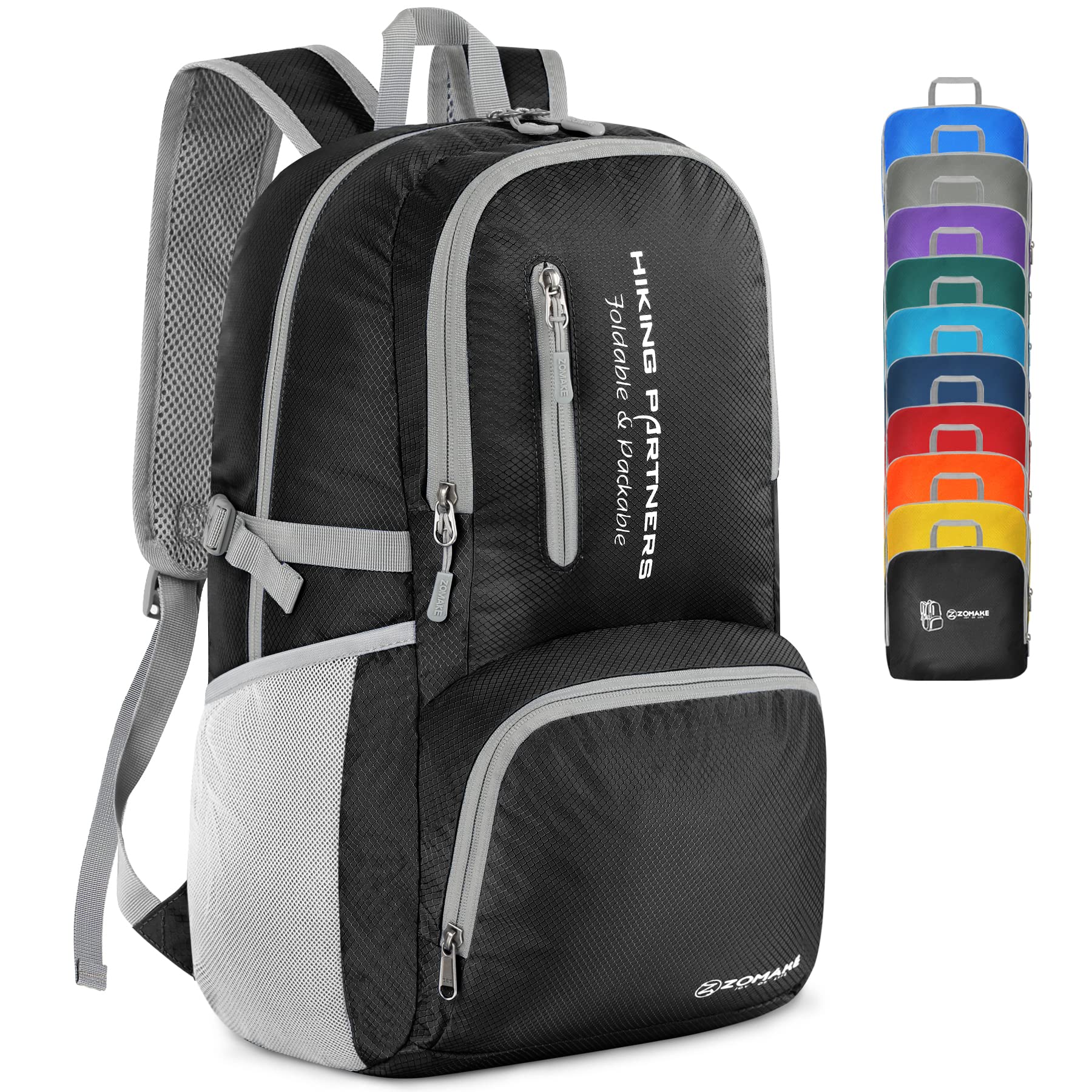 

[ZOMAKE] Foldable Backpack, Lightweight, Large Capacity 35L, Packable, Waterproof, Attack Pack, Daypack, Convenient Item for Hiking, Emergency