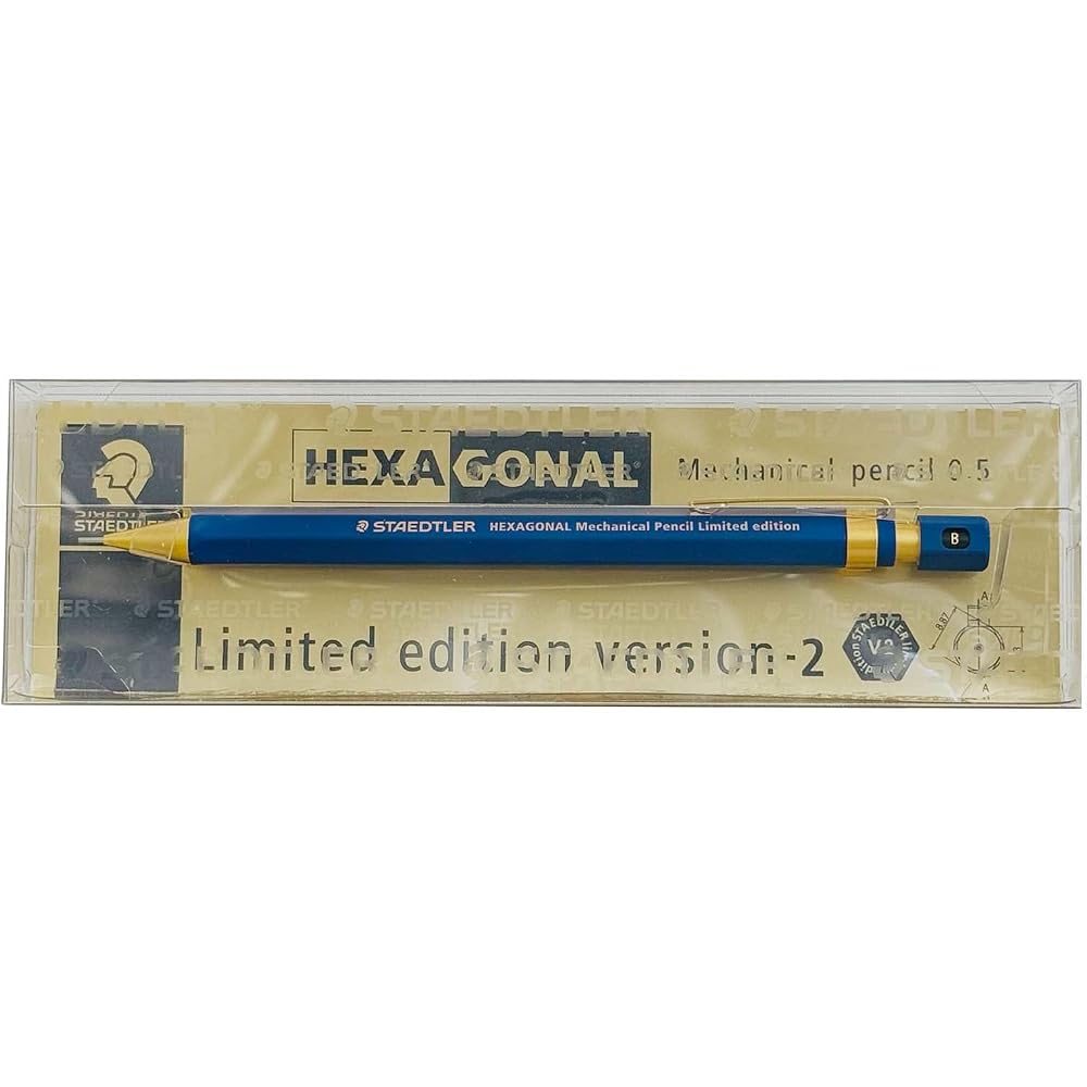 Staedtler Mechanical Pencil Hexagonal Mechanical Pencil Limited Edition 2 Blue 92577-05L2