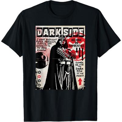 Star Wars Darth Vader Dark Side Apprentice Recruiting Poster T-Shirt