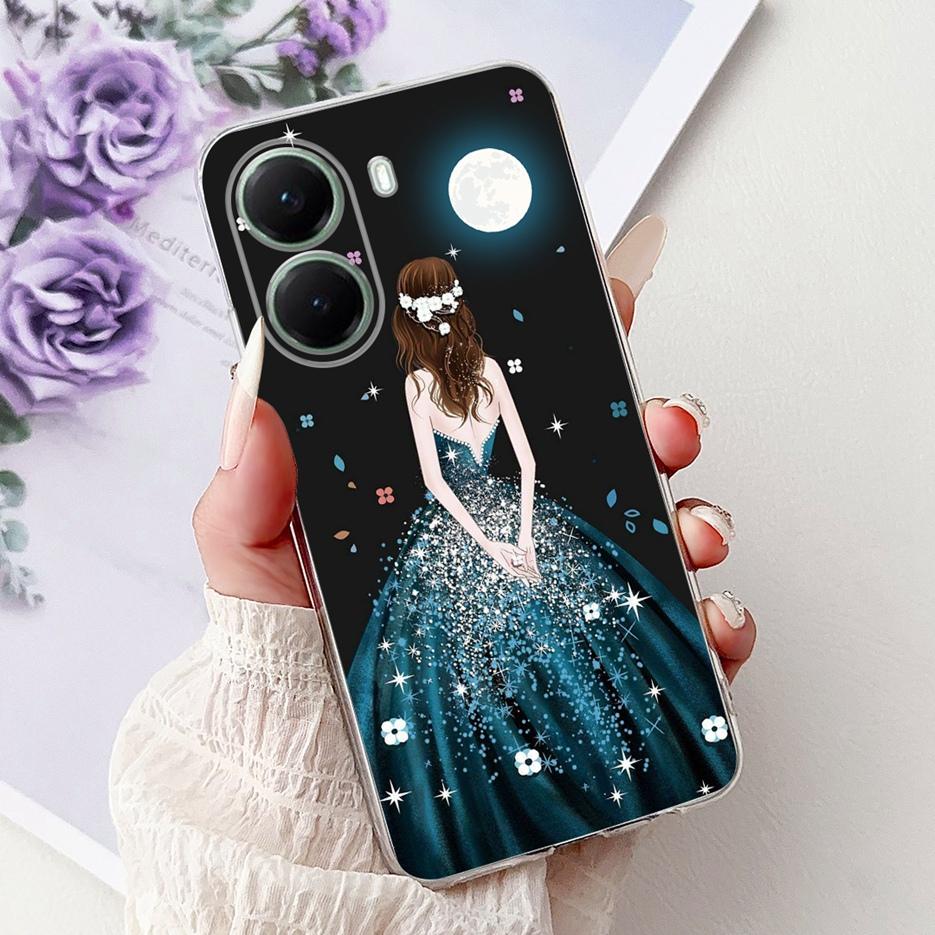 Für Xiaomi Poco X7 Pro 5G Hülle Luxus Mode Bemalte Abdeckung Weiche Silikon Handyhülle Für Xiaomi Poco X7 PocoX7 Pro Fundas Stoßfänger