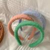 Candy-colored high-crown headband, Korean internet celebrity style, elegant headband, age-reducing wide-brimmed hair headband, hair ornament