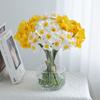 Pastoral Style Daffodil Bouquet Artificial Flowers Living Room Decoration Table Flowers Interior Decoration