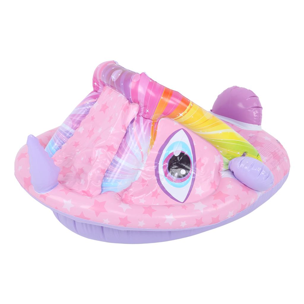 Baby Float Tube Ring PVC Inflatable Toddler Kids Swimming Circle Rings with Sunshade