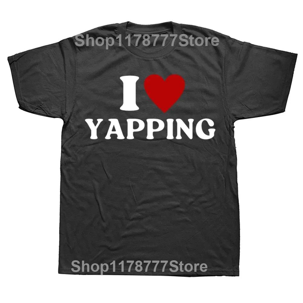 Certified Yapper T Shirt Funny Yapping Humor Y2k Short Sleeve 100 Cotton Soft Breathable Unisex Oneck Tshirt EU Size 4XL