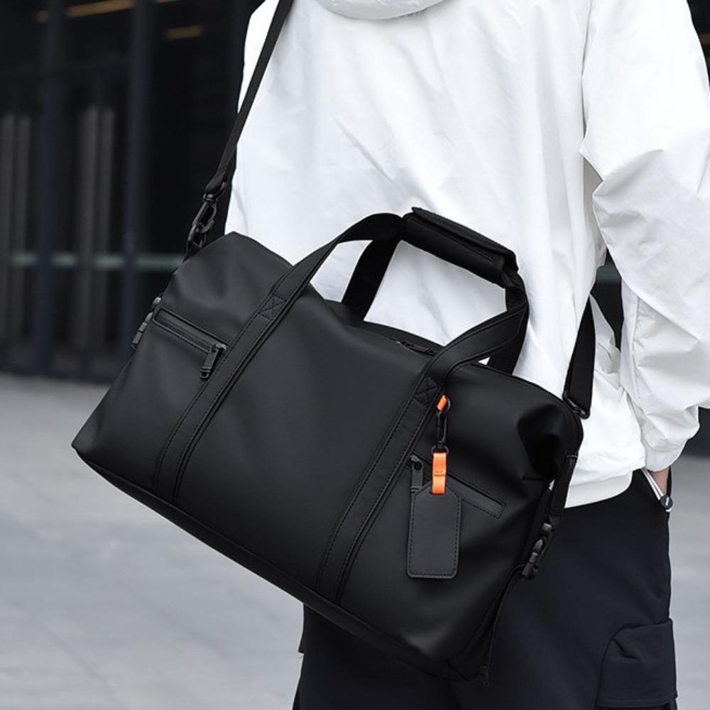 Hand luggage bag business trip to work large capacity fashion men decompression business commuter messenger storage bag