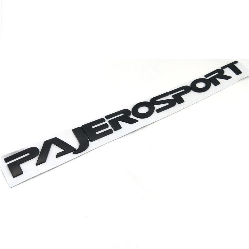 

Автомобіль передній капот логотип емблема значок наклейка наклейка табличка з іменною табличкою для Pajero Montero Sport Suv Pajerosport
