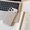 Plating 3D Luggage Stripes for Phone Case for For Iphone 17 16 1 14 Pro Max Shockproof Wireless Charge Matte Cover