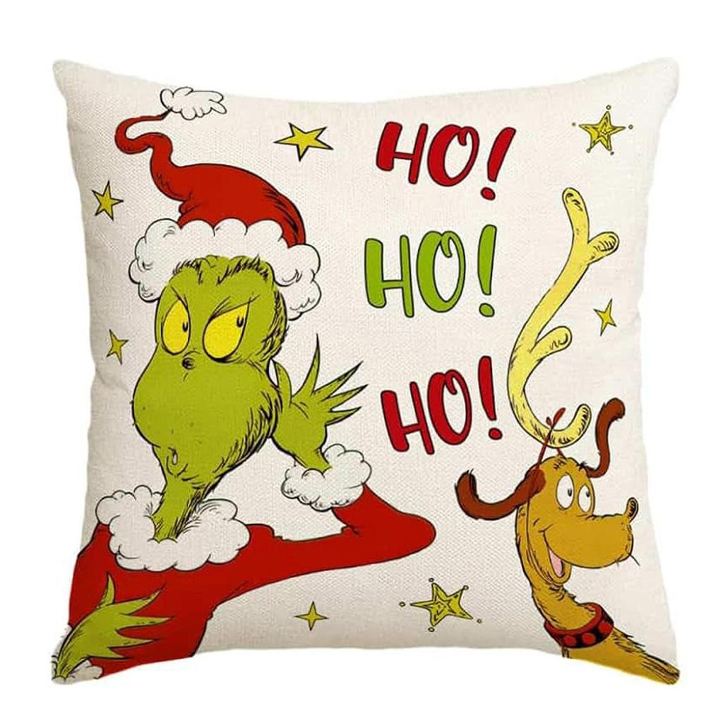 Merry Christmas, Throw Pillow Cover, 18 X 18 Inch, Winter Holiday, Cushion Cover Sofa Decoration, Christmas Decoration