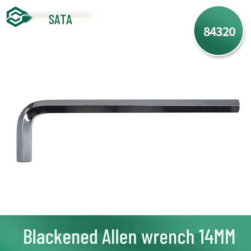 SATA Large Black Hex Key Wrench