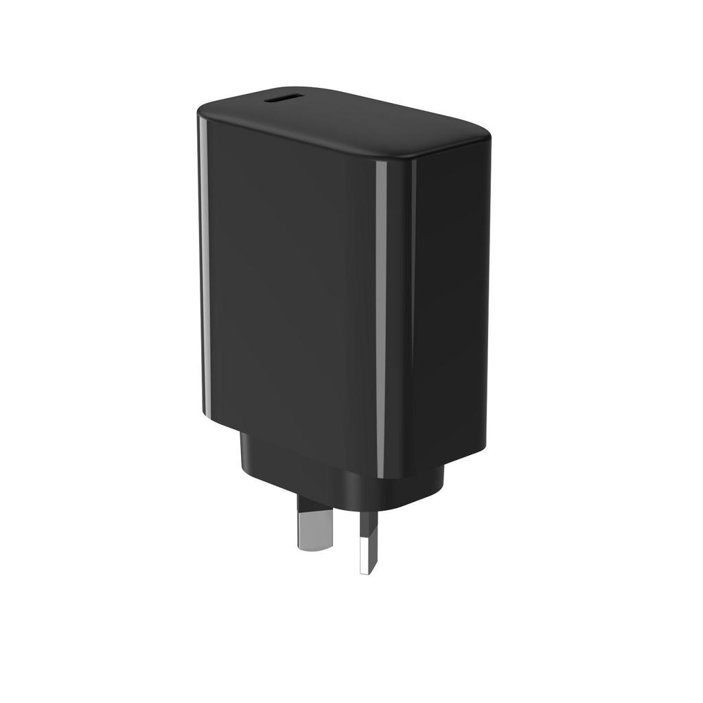 SAA Certified 65W USB-C Charger with AU Plug – 20V/3.25A, 9V/3A, 15V/3A, 12V/3A