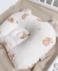 Muslin/minky Shaped Head Pillow (bunnies)