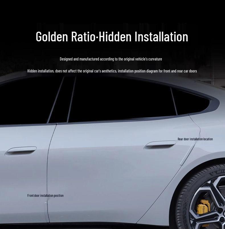 Xiaomi SU7 Car Door Anti-Collision & Scratch Protection Strip - Decorative Car Sticker Accessory