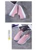 Women's Plus Size Flyknit Casual Running Shoes - Breathable Low-Top Sock Sneakers