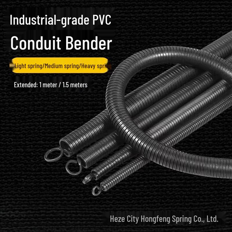 

In-Stock PVC Conduit Pipe Bending Spring: Manual Electrician Tool for Aluminum-Plastic Pipe 100cm 16A for Heavy 405/415 Conduit
