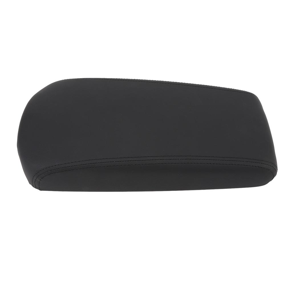 Mittelkonsole Armlehnenabdeckung Komfortstütze PU-Leder Mittelkonsole Abdeckungshaut für Altima 2013-2018 Schwarz
