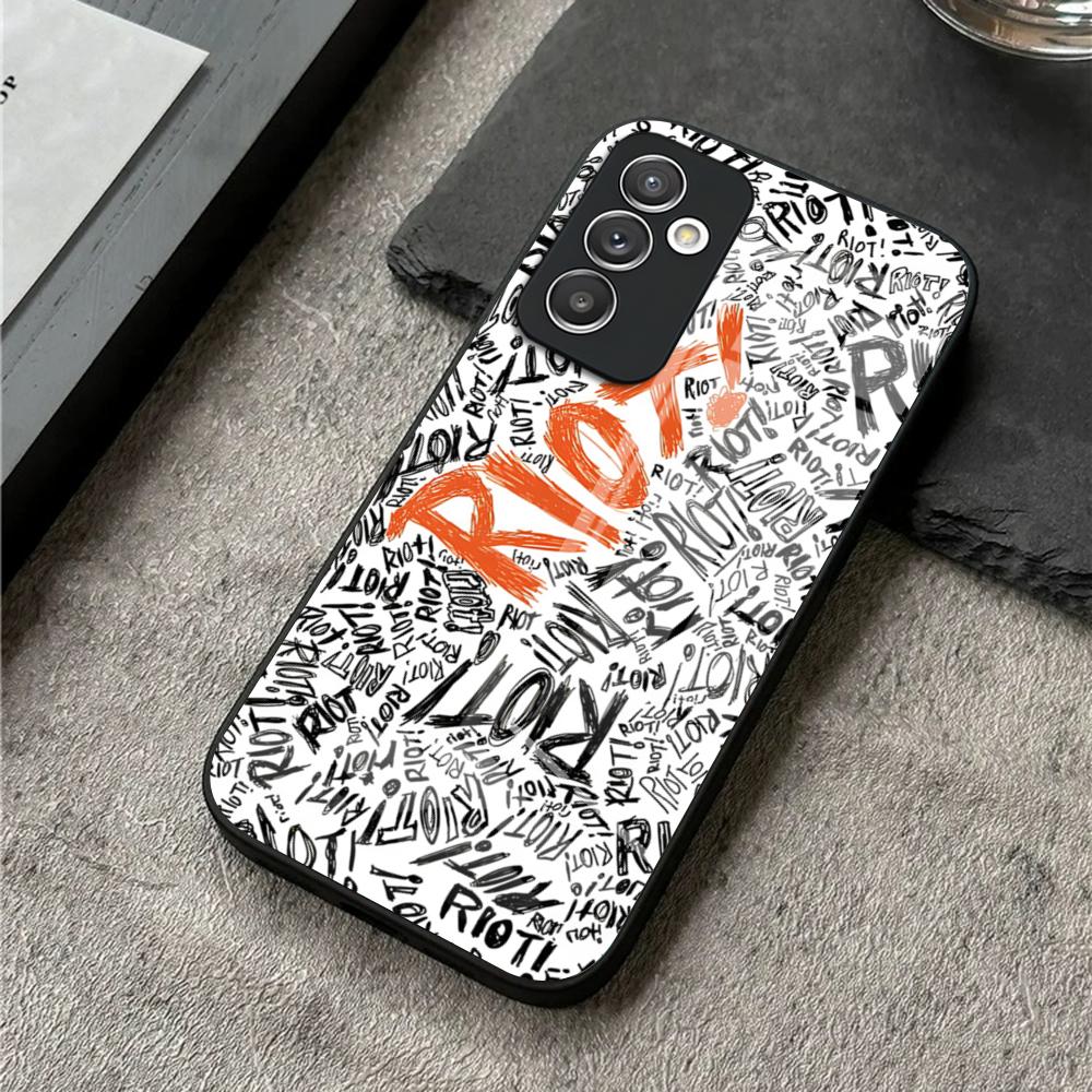 Phone Case For S25 Ultra Samsung S26 S23 S24 Plus S22 S20 S21 Fe A54 A34 A53 A16 Glass Cover COOL Paramore