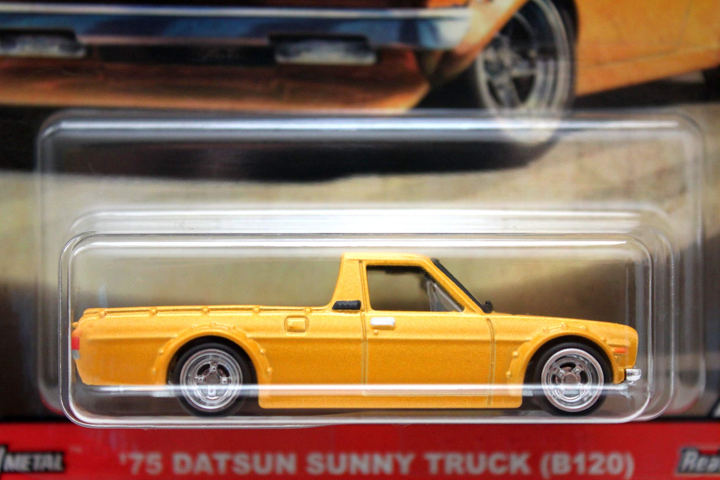

Hot Wheels JH3 2020 Datsun Sunny Truck золотисто-желтый металлик #004 75 (B120)