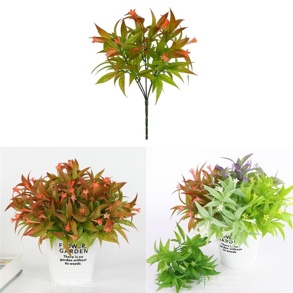 Plastic Fake Morning Glory Plant For Home Ornaments And Photography Set Design