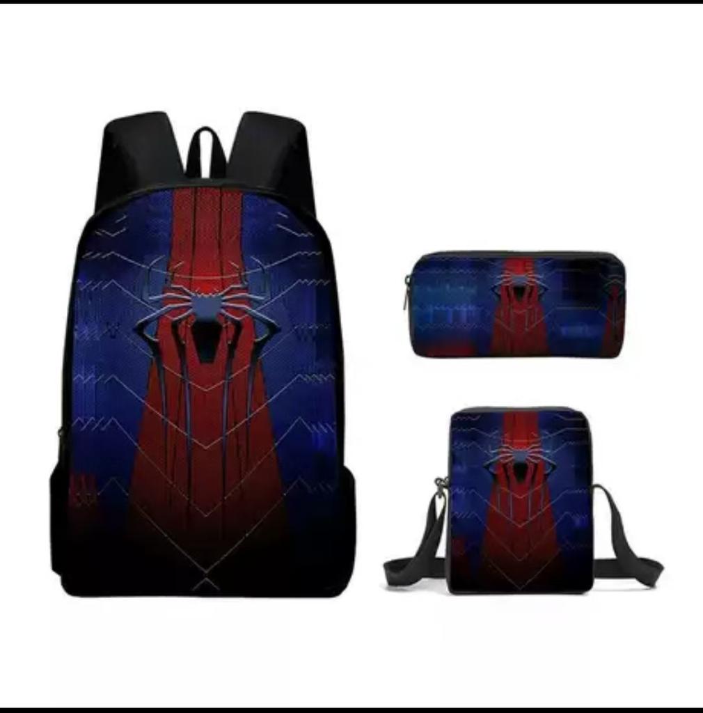 Around Poppy's Game Time Backpack Anime School Bag New Burden Reduction Ridge Protection Elementary School Backpack