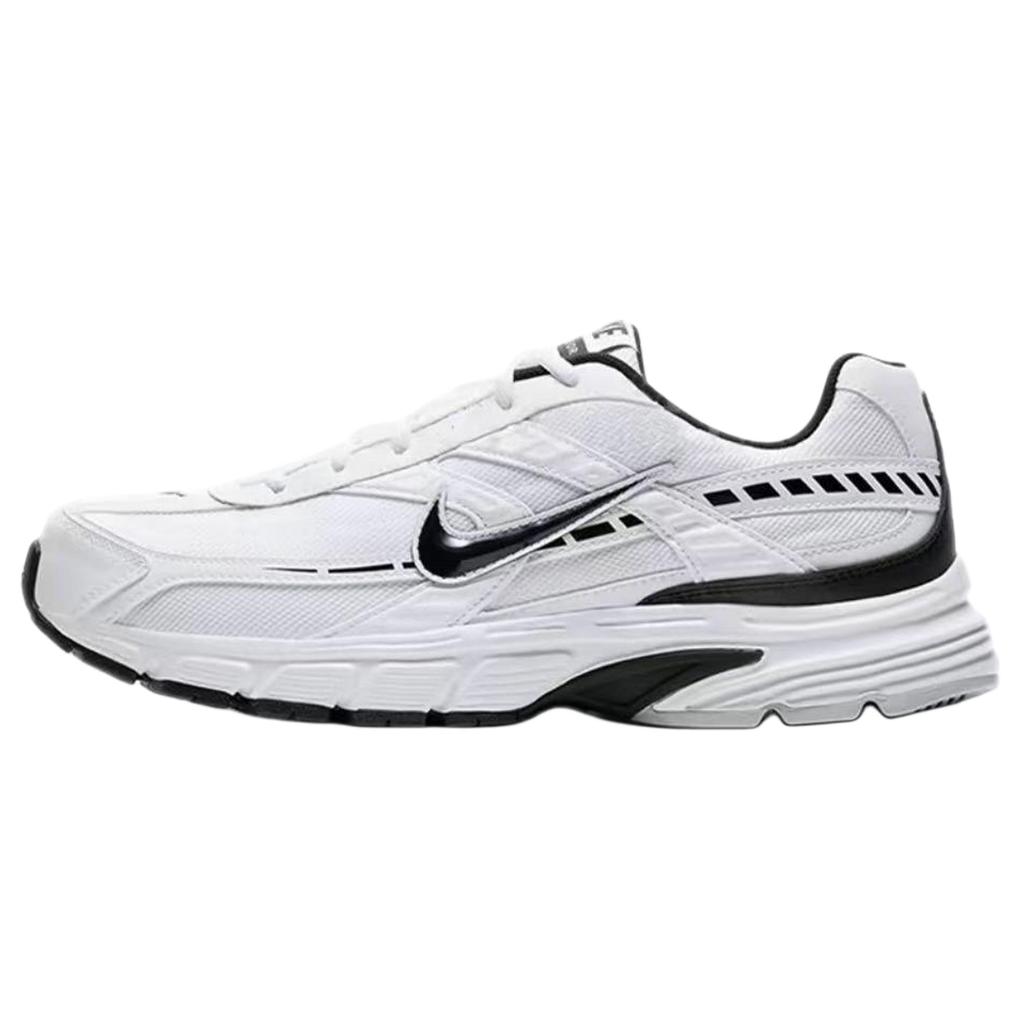 Nike Initiator Abrasion Resistant Low Top Running Shoes Men's Black Gray 394055-100(Team1108-)