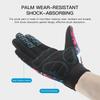 Großhandel Print Radfahren Handschuhe Fahrrad Fahrrad Sport Volle Finger Wandern Handschuhe Mesh GEL Winter Handschuhe Frauen