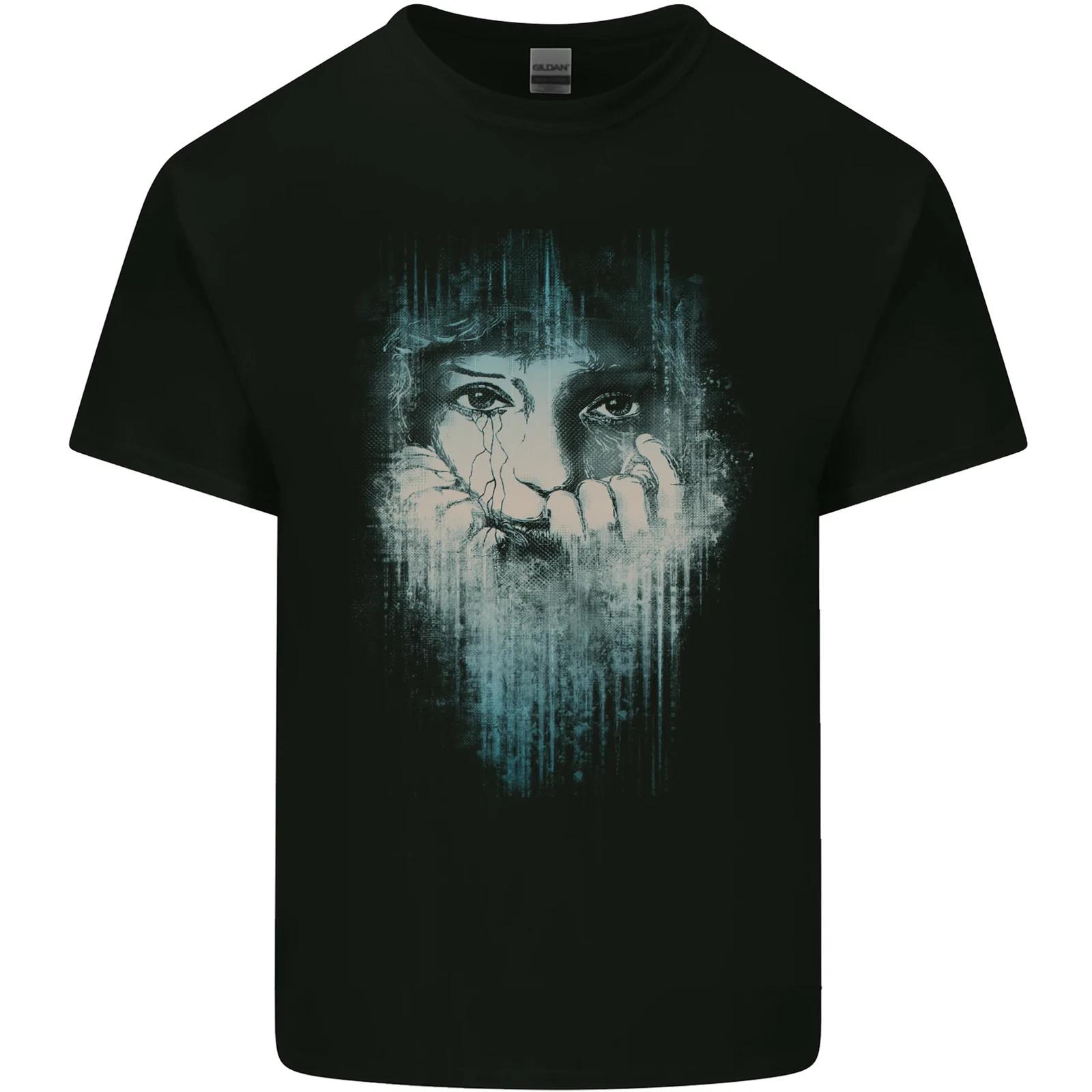 Abstract Art Woman Kids T-Shirt Childrens S