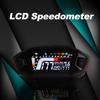 Univerzálny tachometer pre motocykle s LCD digitálnym ukazovateľom hladiny paliva pre 1, 2 a 4 valce