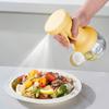 Practical 280/450ml Atomized Oil Spray Press Glass Oil Dispenser Transparent Body Leak-proof Cooking Spray Bottle Baking
