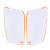 1 Pair Adult Child Football Sports Shinguards Soccer Ball Shin Guards Legs Protector Orange S