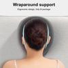 1pc Soft O-Shaped Facial Massage Pillow Polyurethane Filling Removable Washable Cover Neck Shoulder Back Relief for Home Salon