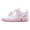 Nike Air Force 1 Skateboard-Schuhe GS Weiß Rosa CT3839-107(Team130-VAM)