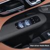 Accessories Door Window Glass Lift Button Cover Trim Frame Leather Sticker For Mercedes Benz-A87Q
