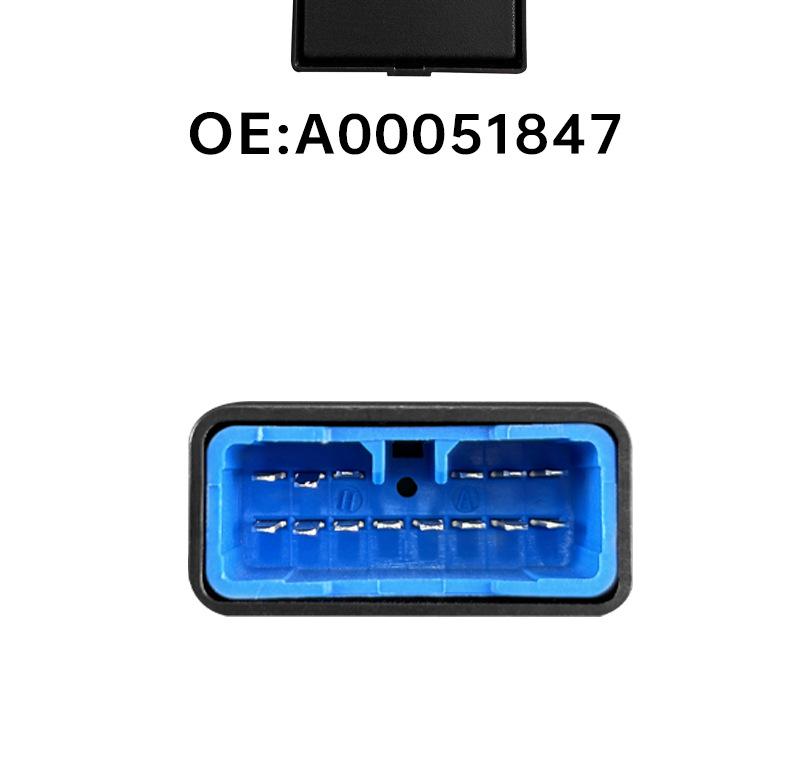 A00051847 fits BAIC Weiwang M20/M30/M35, driver's side second door window switch.
